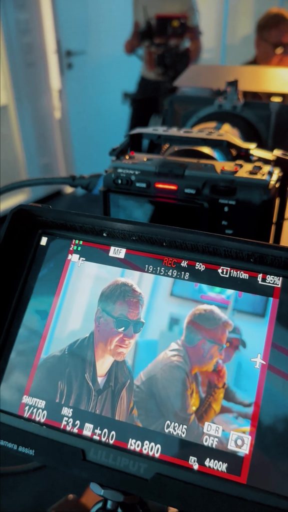 Eine Scene aus einem Agentenfilm